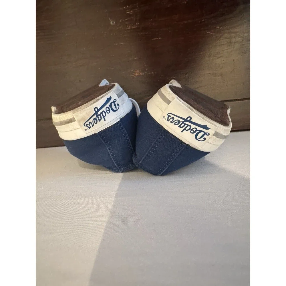 Row One LA Dodgers Canvas Sneakers Blue White Women’s 8 Men’s 6.5